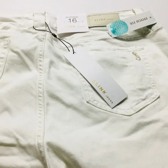 NWT SLINK JEANS Tasha Boyfriend Jeans. Size 16W - Picture 7 of 9